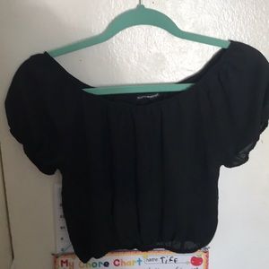 Black Brandy Melville Crop top